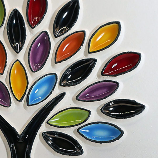 arbre multi loupe Arbre multicolore