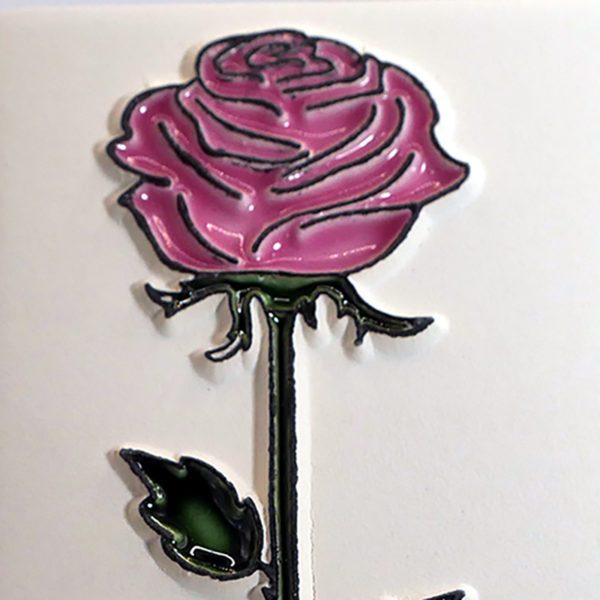 brin de rose loupe Brin de rose