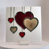 coeurs suspendus rouge Coeurs rouge
